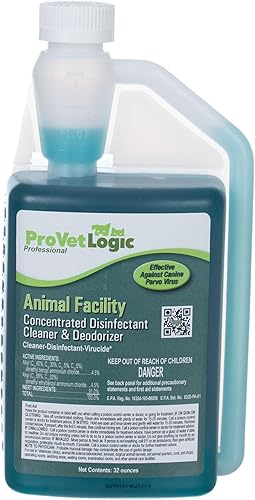 Miniatura 1 de ProVet Logic Animal Facility Limpiador Desinfectante y Desodorizador (Concentrado) - Botella AcuPro de 32 oz