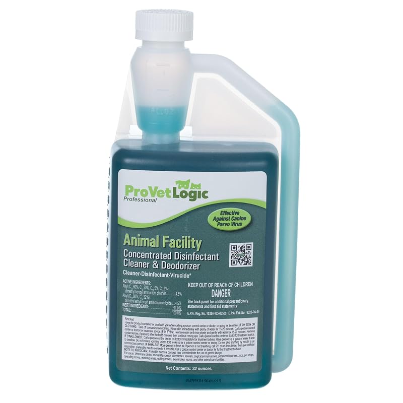 Desinfetante Concentrado para Ambientes de Animais ProVetLogic com Fragrância de Lavanda 946 mL
