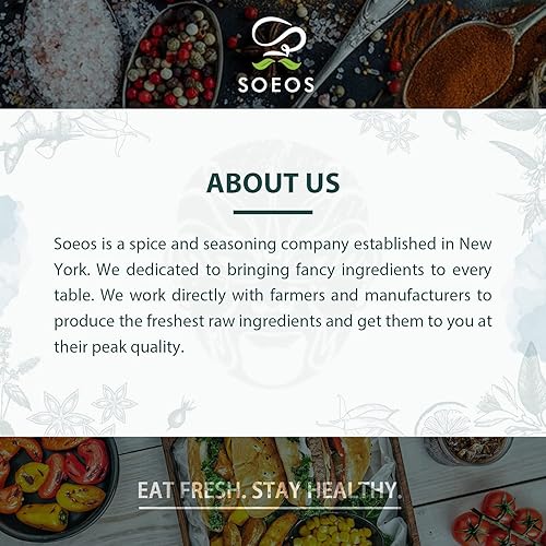 Miniatura 7 de Soeos Sal marina del Himalaya, grano grueso, 32 onzas (2 libras), sal rosa del Himalaya sin OMG, sal kosher, sal marina para recambio de molinillo