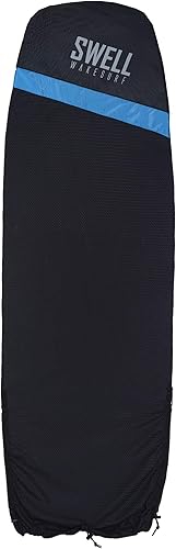 Miniatura 8 de SWELL Wakesurf - Calcetín de wakesurf de longitud ajustable con nariz acolchada y bolsillo, cubierta de wakeboard, talla única para todas las bolsas