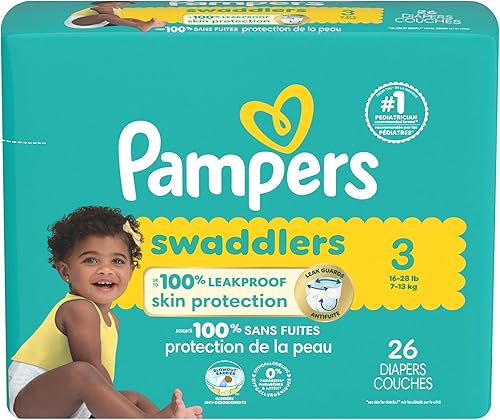 Miniatura 188 de Pañales Pampers Swaddlers, Talla 7 (11.8-22.7 kg), 70 unidades, absorbentes, mantiene al bebé seco y cómodo, pañal desechable seguro para la piel