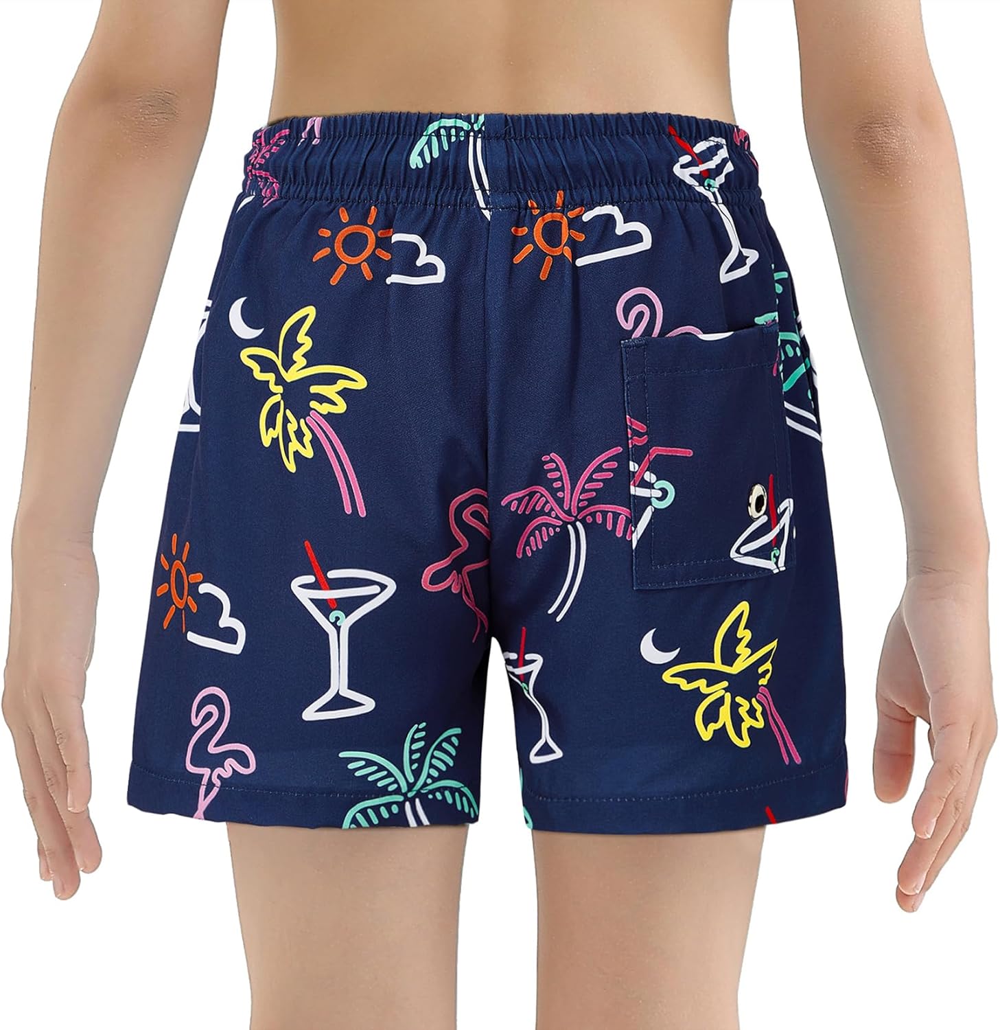 Century Star Boys Swim Trunks Shorts with Compression Liner Toddler Quick Dry Bathing Suit - Image 2