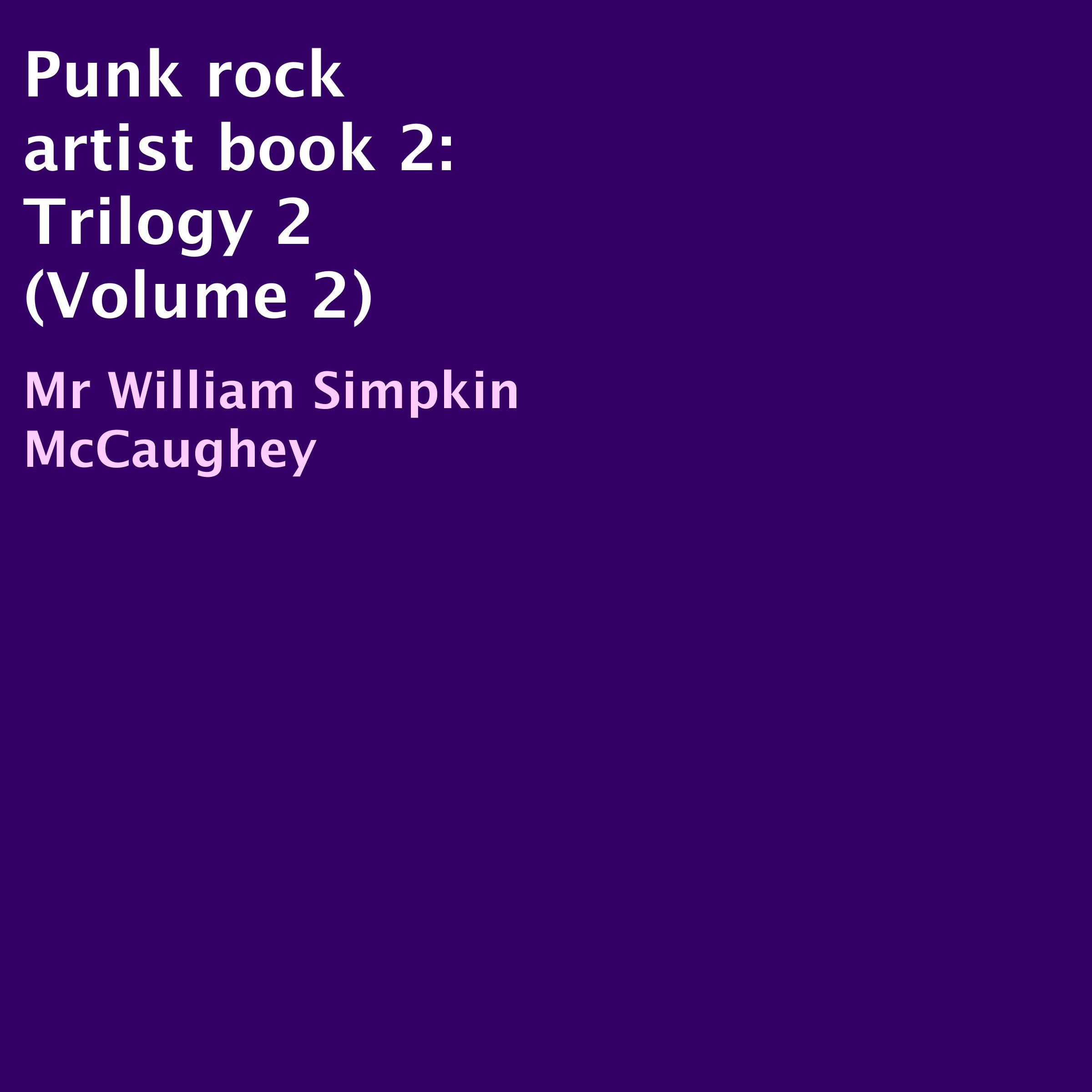 Punk Rock Artist Book 2