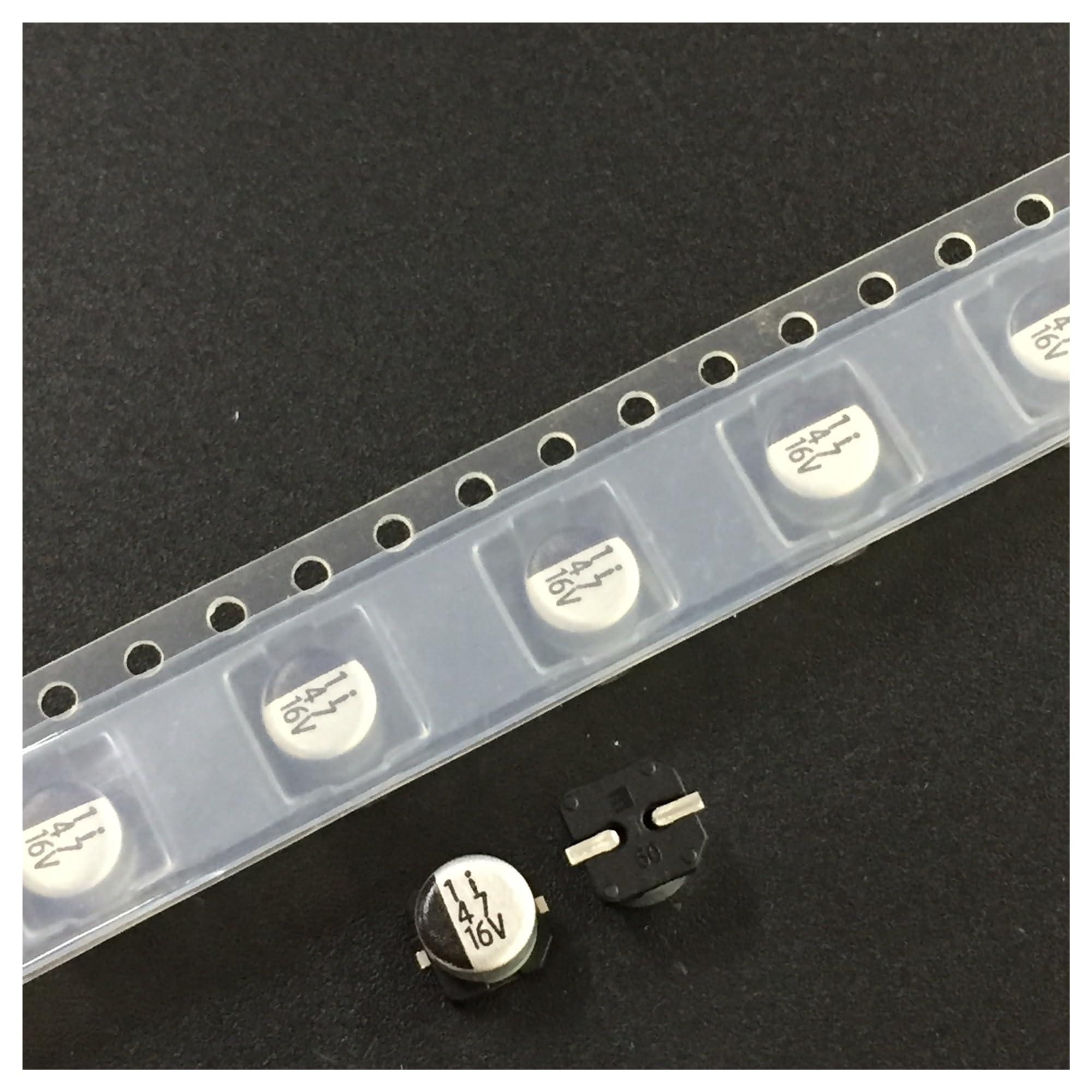 Condensateur 16V 47uF électronique pour réparer la domotique de maison x10