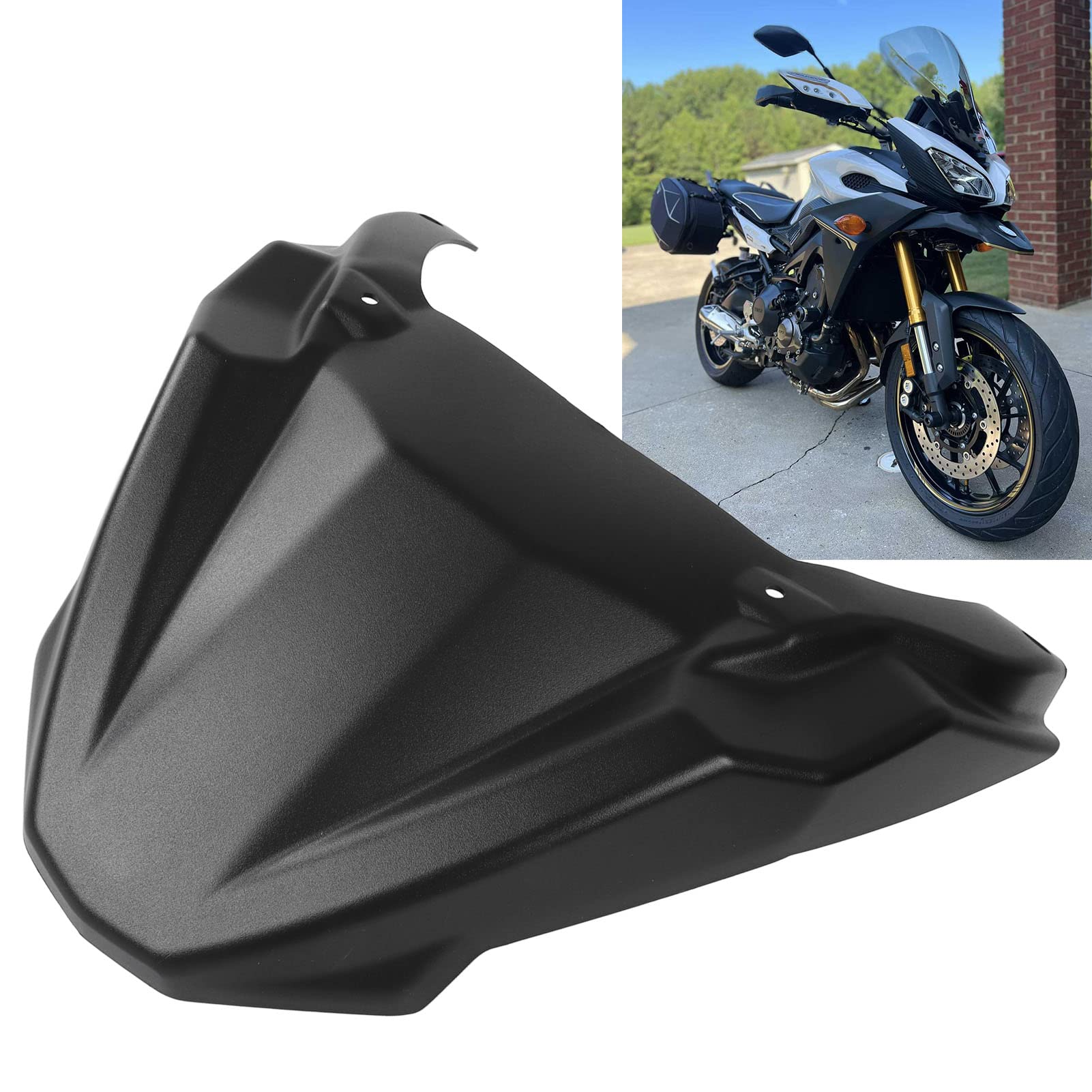 Bec de Garde-boue Avant avec Couvercle D'extension pour Moto FJ-09 MT-09 2015-2019