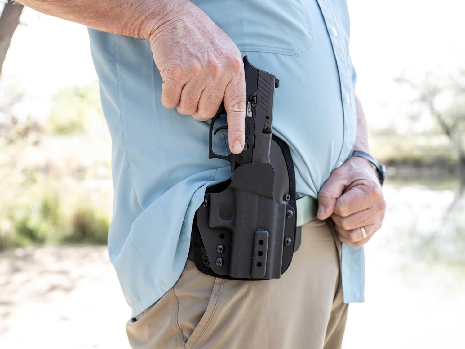 Hoftac Industries Omnicarry Multi-Fit OWB Outside Waistband Holster