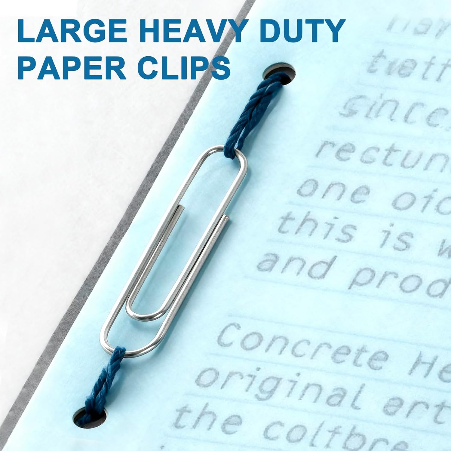 200 Pack 2In Jumbo Heavy Duty Paper Clips, Large Stainless Steel PaperClips for Thick Documents, Reports, Office, School, and Home Organizing image 4