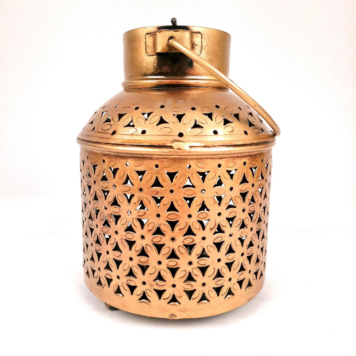 Soporte de pared para velas de té, diseño Handi, metal, para el hogar, mesa, sala de estar, comedor, decoración de dormitorio, decoración de festivales y regalos, 11 pulgadas