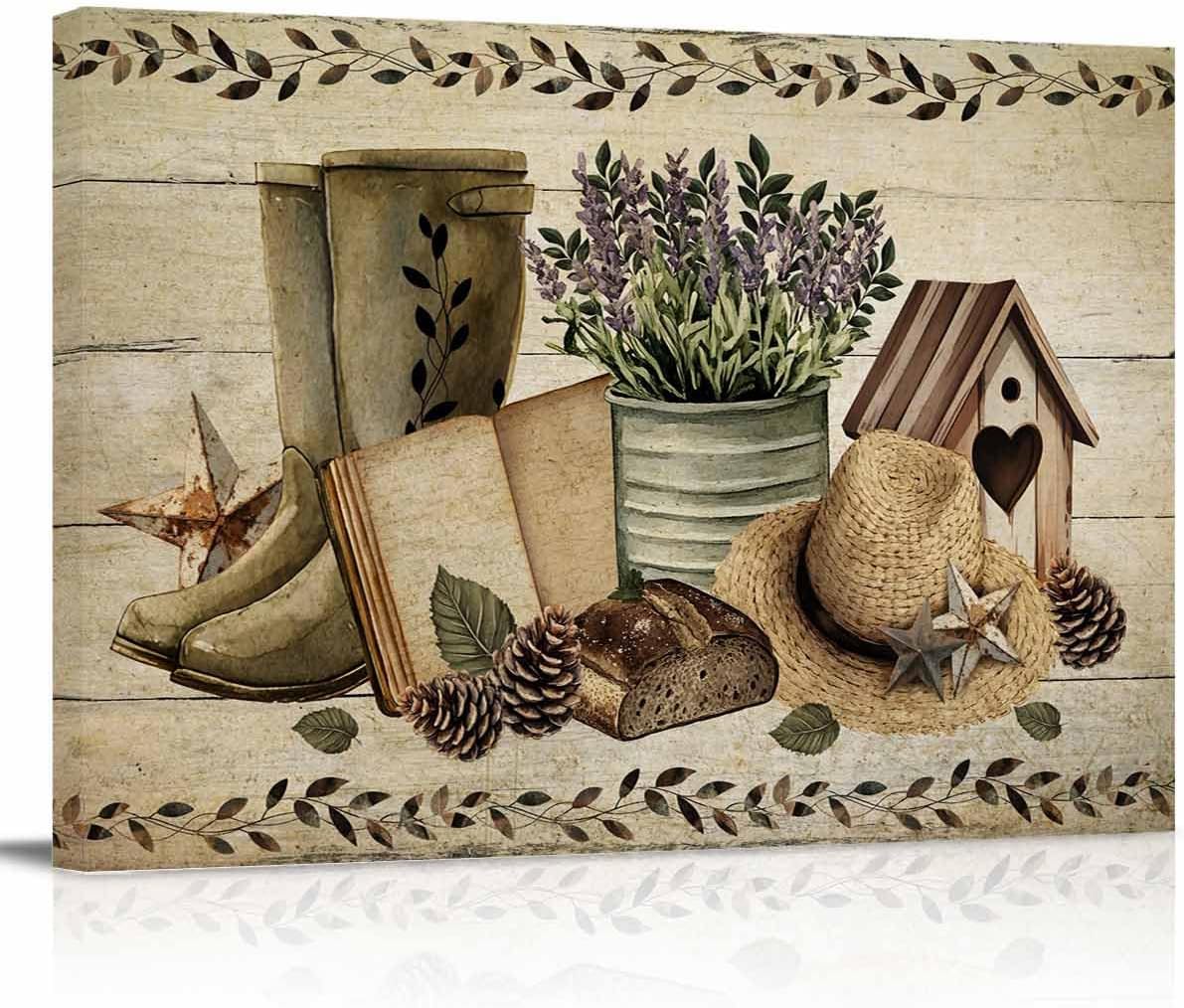 Rustic Retro Book Boot Cap