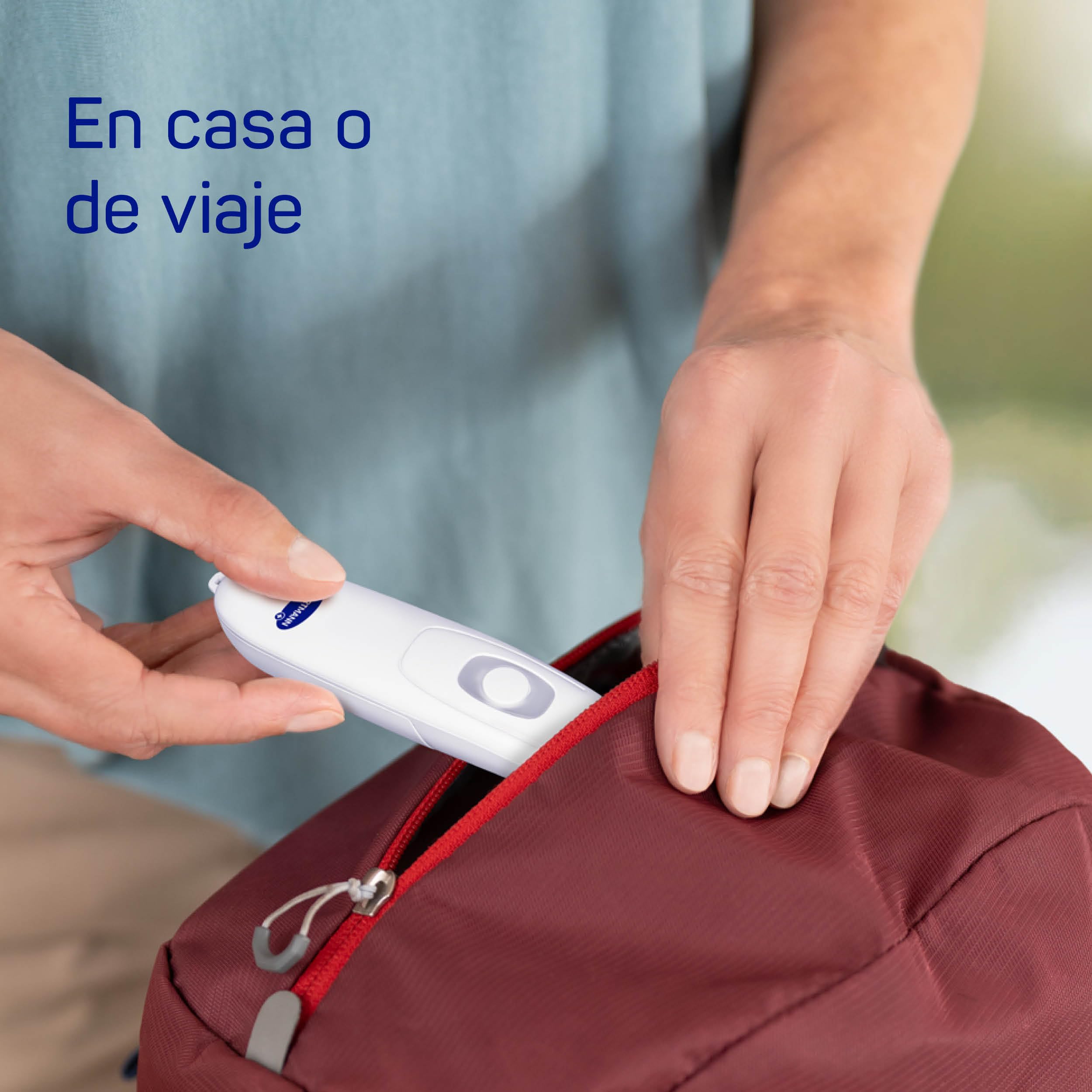 HARTMANN Dispositivo para Picaduras de Insectos y Mosquito, Alivia el Picor y el Hinchazón Mediante el Uso de Calor, Sin Químicos, 3 Intensidades, Modo Sensible, Con Función de Luz