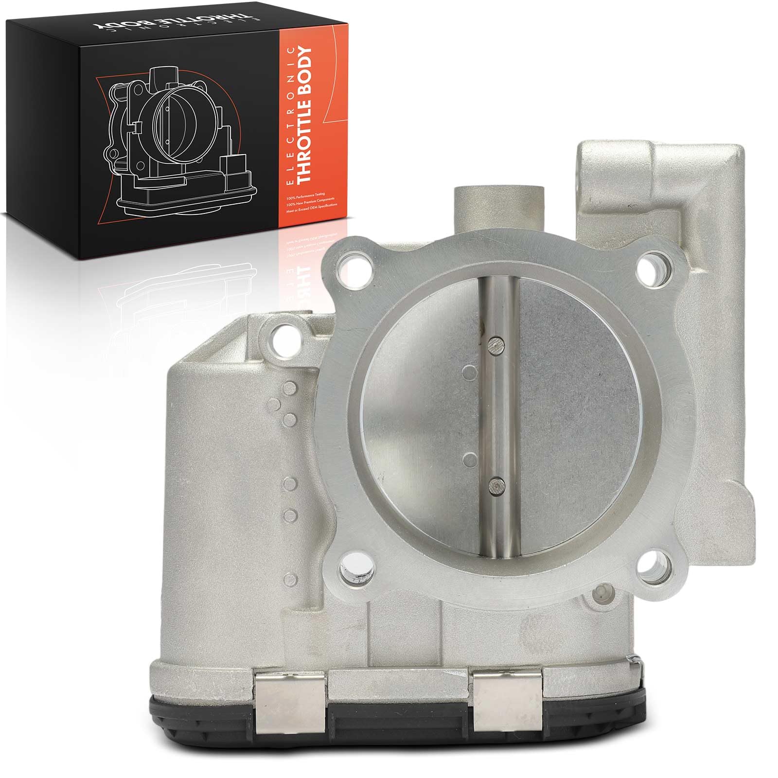 Frankberg Drosselklappenstutzen Benzin Kompatibel mit Leon 1M1 2.8L 2001-2006 Toledo II 1M2 2.3L 1998-2003 Bo.ra 1J2 2.3L 2.8L 1999-2005 New Beetle 1C1 9C1 Replace# 0280750097