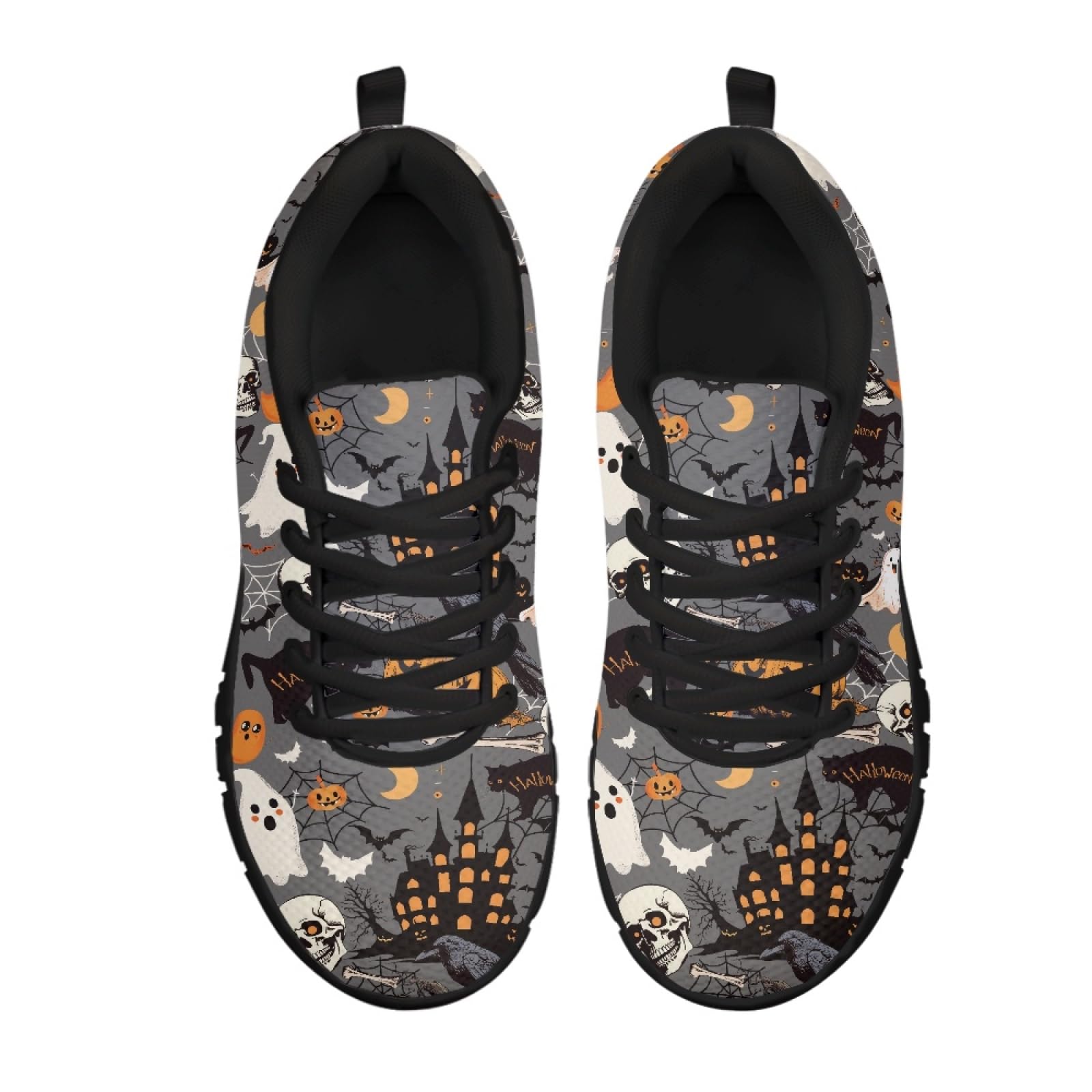 Coloranimal Primavera Estate Cartoon Ballerine per Donne Running Walking Sneakers, (Disegno di gatto