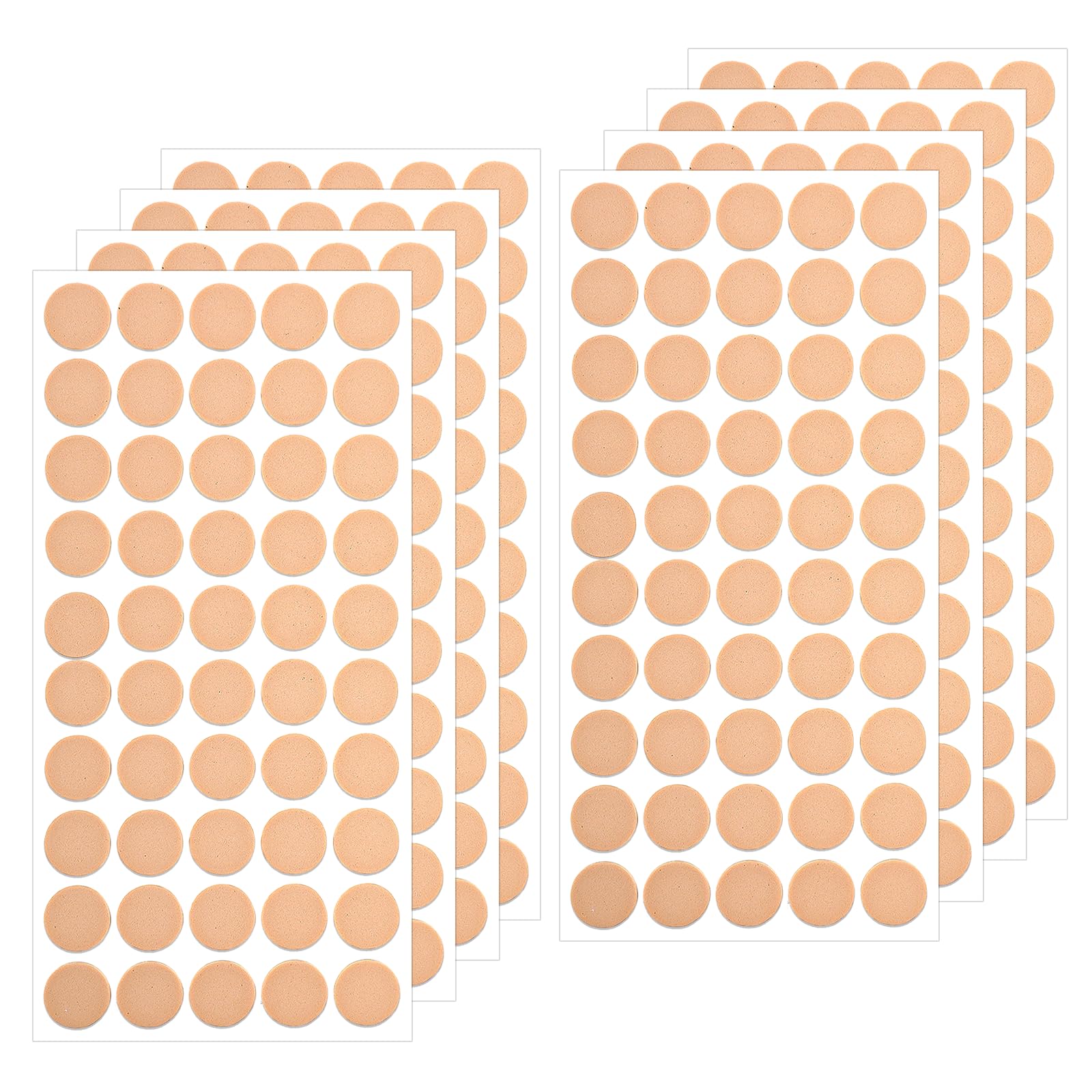 Classicseali 400pcs Ear Stickers, Waterproof Ear Piercing Covers for Sports, 10mm Earring Stickers for Heavy Earrings, for Supporting Heavy Earring Studs Brooches, Skin Color