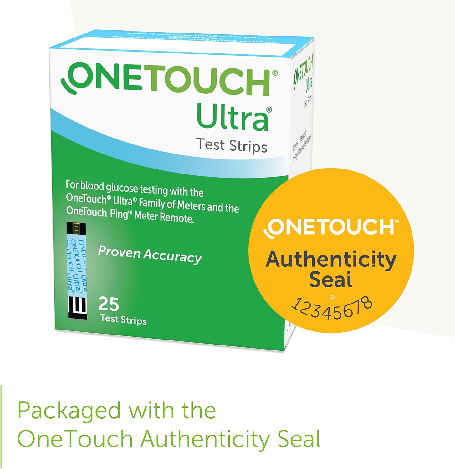 Ultra Test Strips Blue 25 Ct : Health & Household