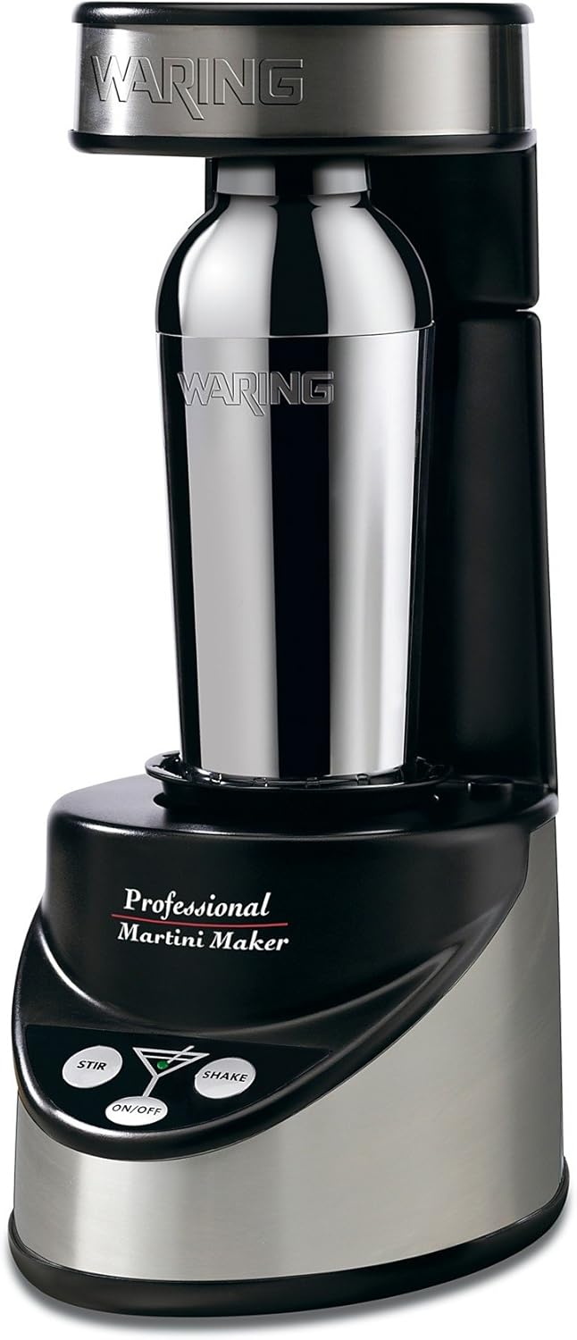 Waring Pro el ctrico profesional Martini Maker, Negro/Cromo
