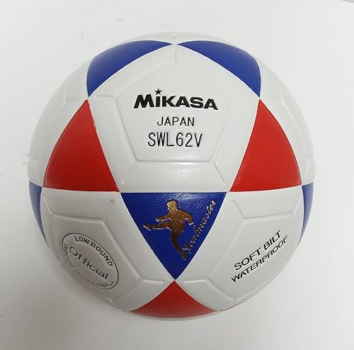 Miniatura 3 de MIKASA SWL62v Series - Balón de fútbol sala de fútbol, rebote bajo, 24.4 in, azulrojo