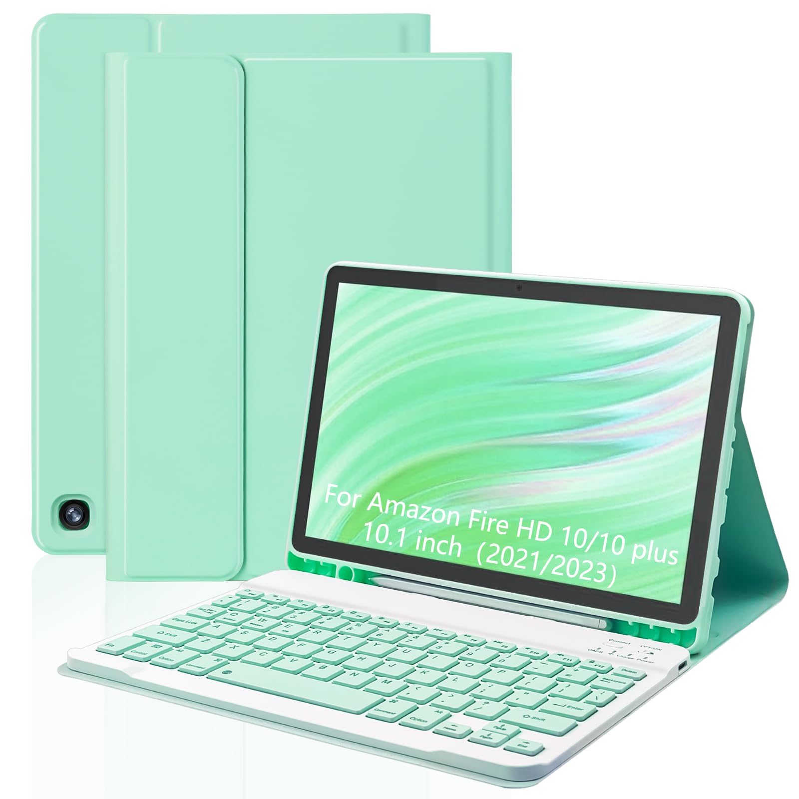 Amazon.co.jp: XCHYTECHER キーボードケース Amazon Fire HD 10/10