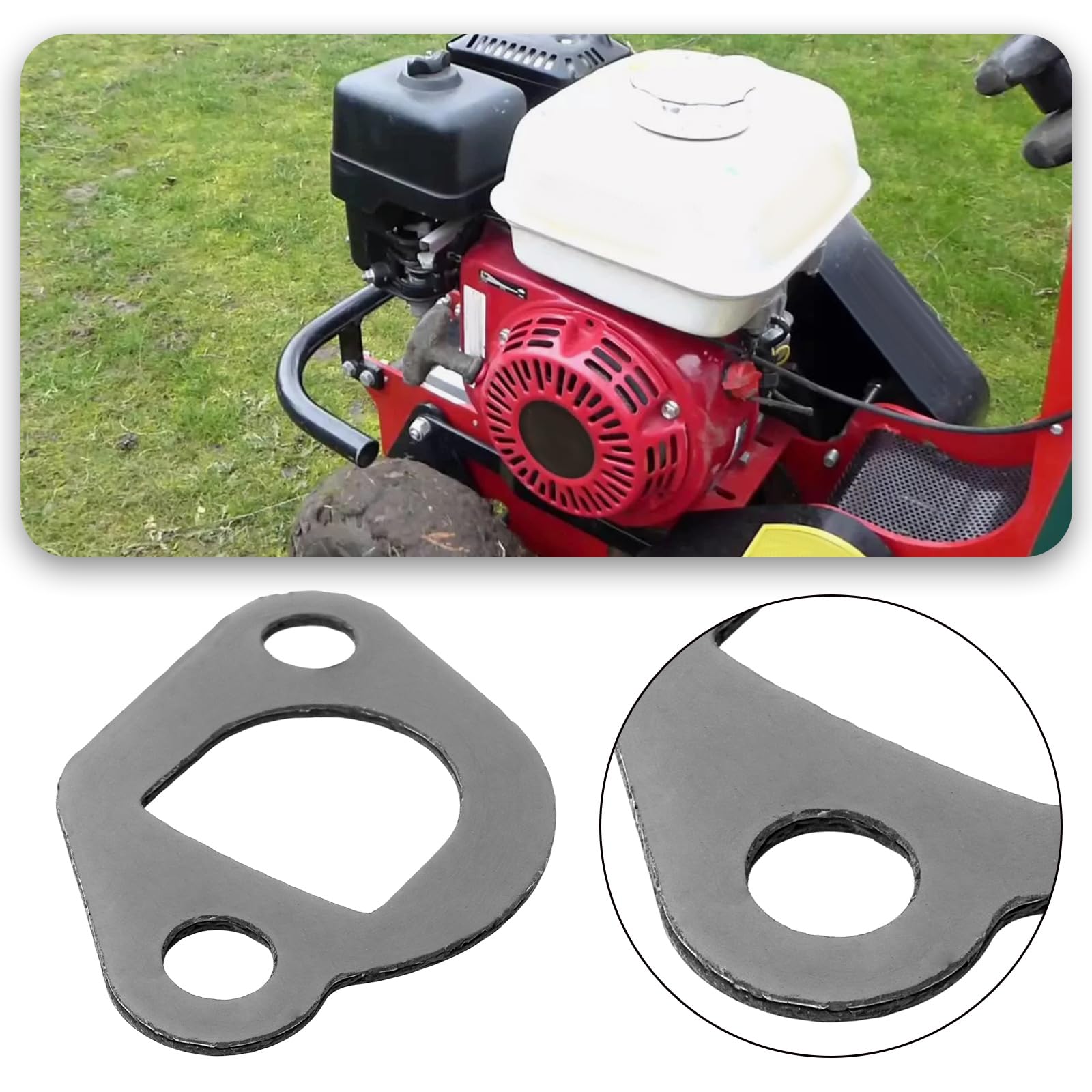 échappement Compatible With Honda GX160 5.5HP GX200