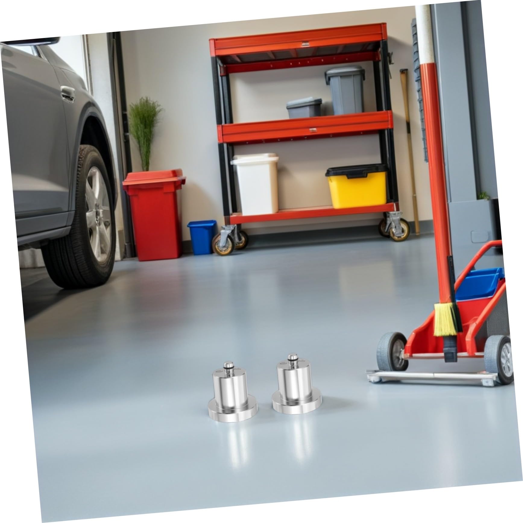 Alipis 4stücke Wagenheberauflage aus Aluminium Hebepunktadapter für Hydraulikwagenheber Rutschfeste Auflagen für Wagenheber Hebebühnenauflage für Kfz-werkzeuge Hebebühnenauflagen für Fahr