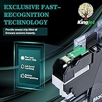 Vista 5 de Kingjet LC3013 Ink Cartridges Compatible for LC3013 LC3011 Ink Cartridges BK/C/M/Y Replacement for Brother LC3013 LC3011 Use with Brother MFC-J497DW