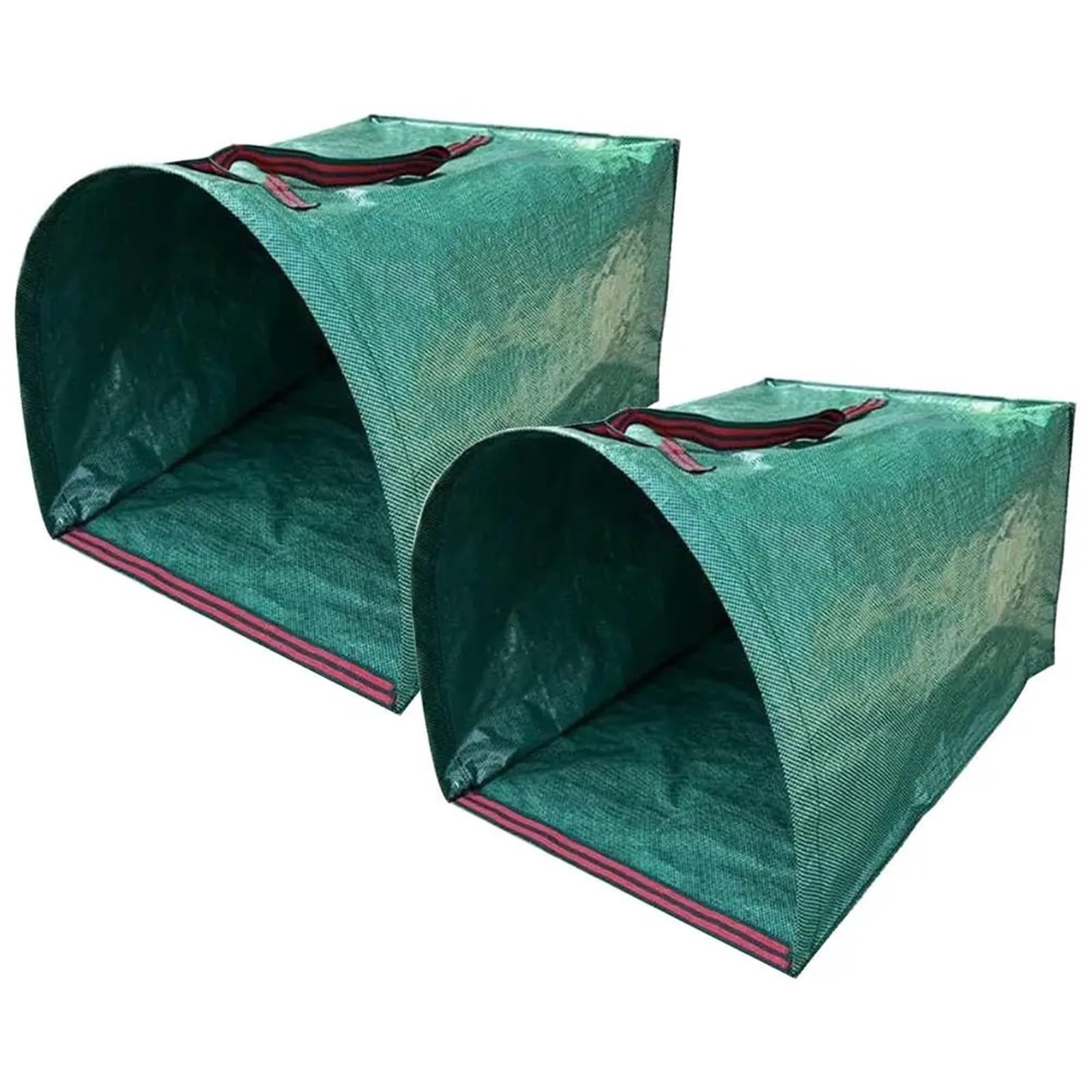 Contenedor de recogida malas hierbas para jardín, hojas, bolsa almacenamiento residuos caídos Bolsa para hojas