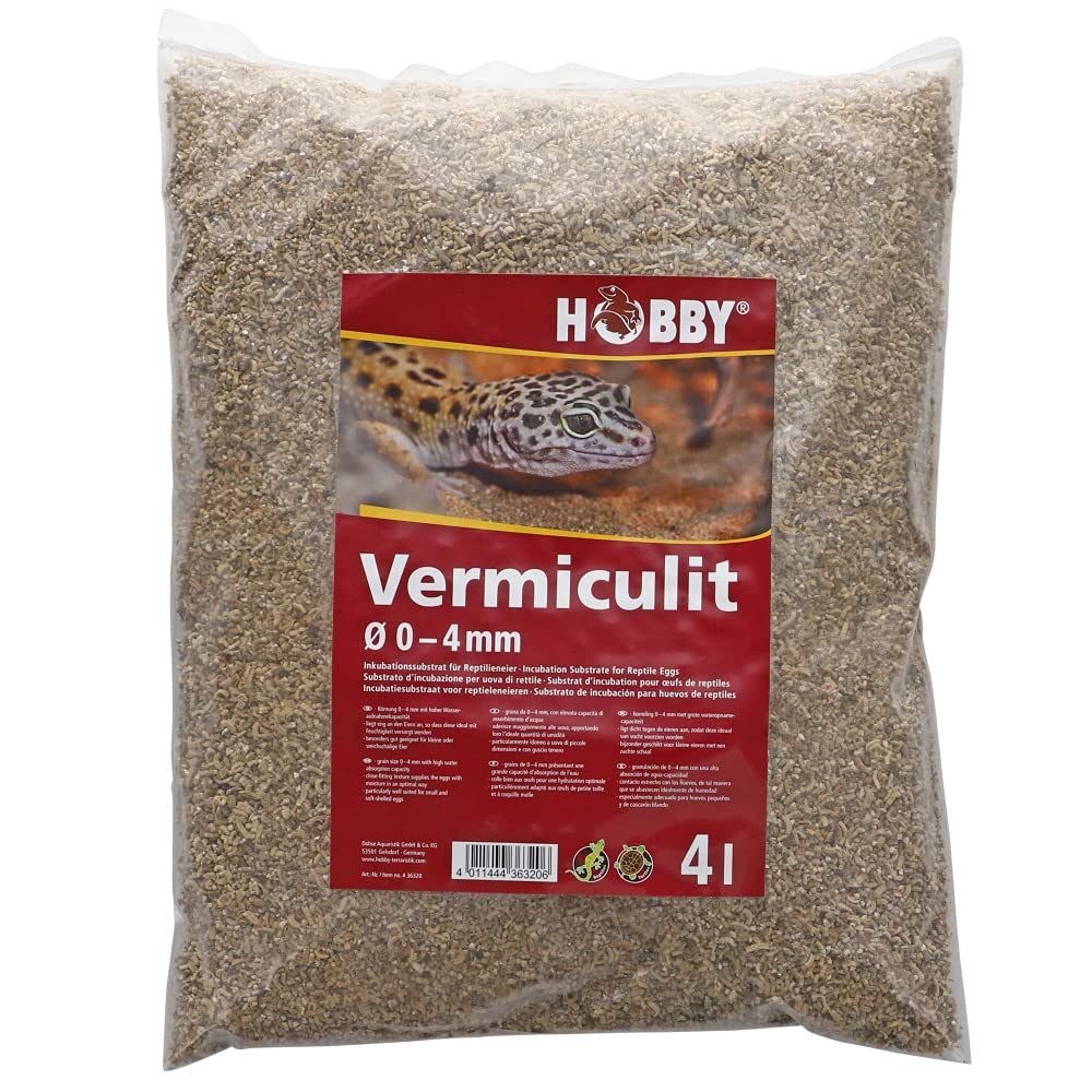 Hobby 36320 Vermikulit, średnica 0-4 mm, 4 l