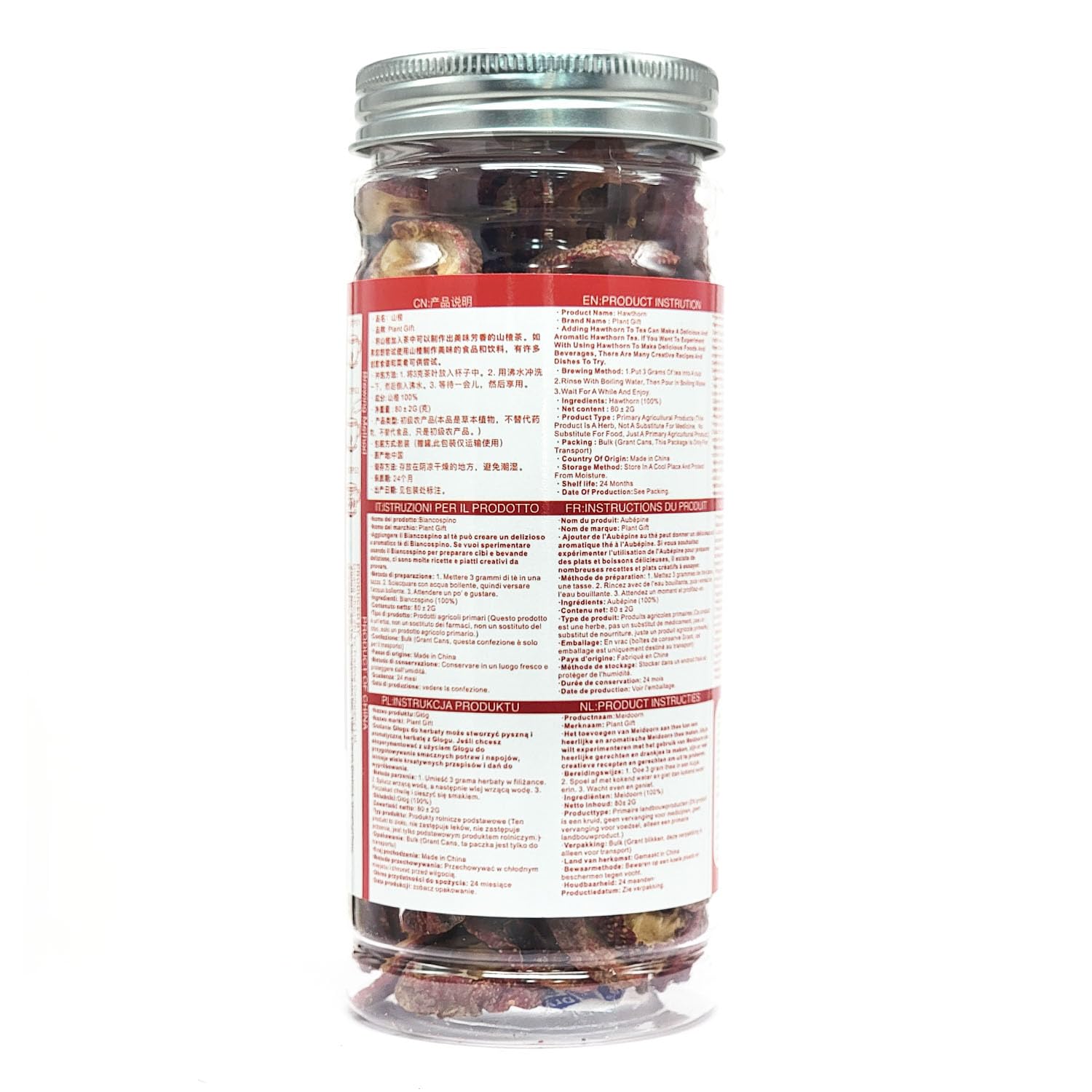 Plant Gift Hawthorn tea appetizing, chinese hawthorn berry tea Fruit Tea 80g