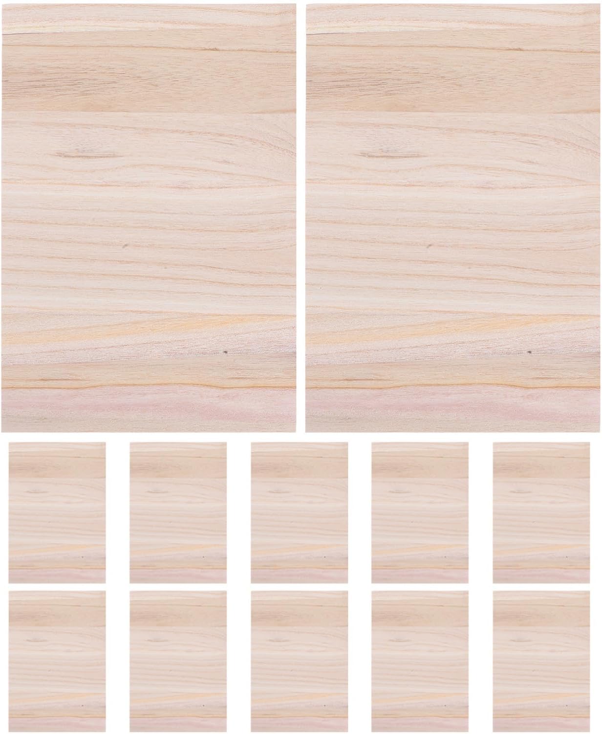 Outanaya 12pcs Taekwondo and Karate Breaking Boards Wood Planks 0.6cm Thick Martial Arts Training Target Boards for Demonstrations and Practice