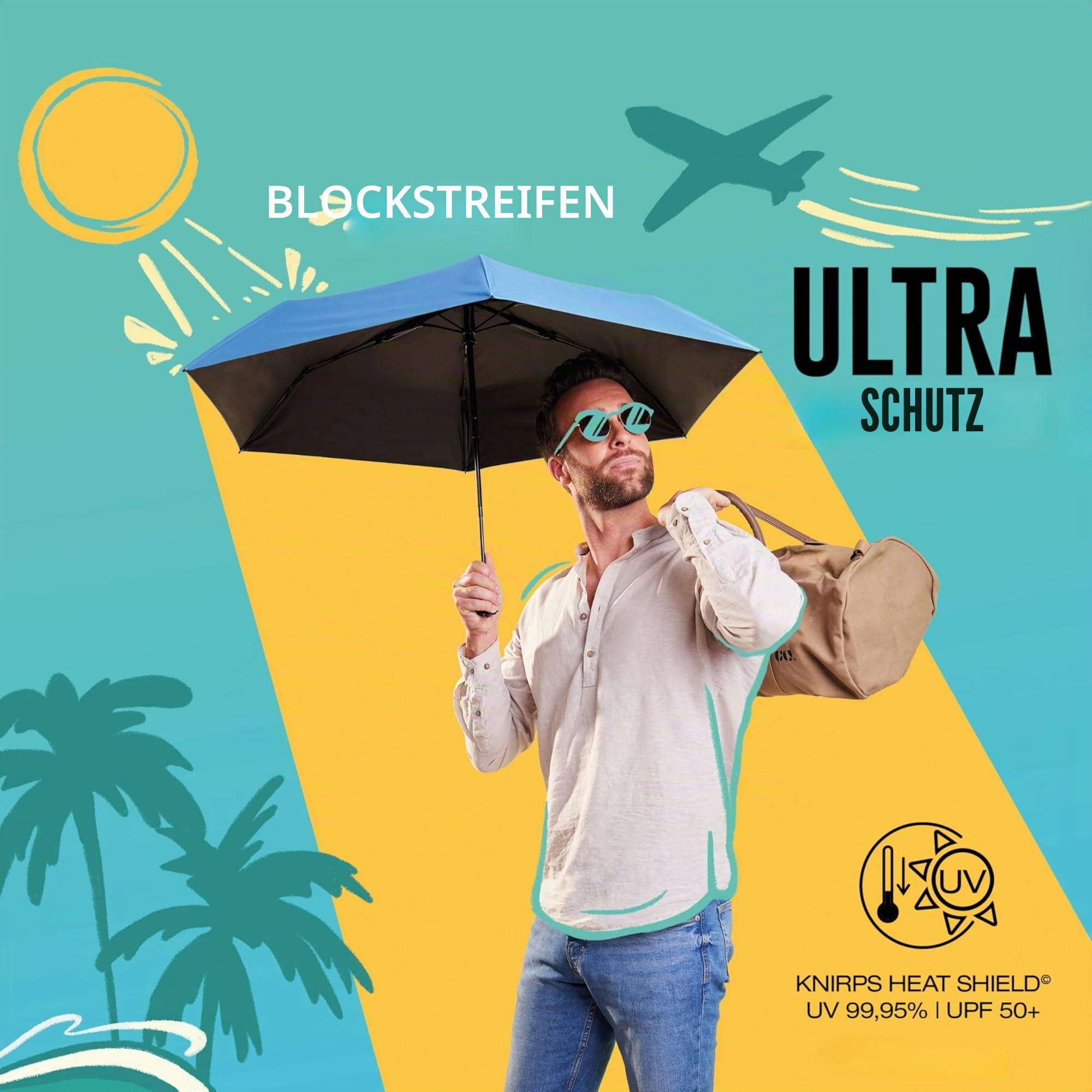 Knirps Taschenschirm U.200 Ultra Light Duomatic