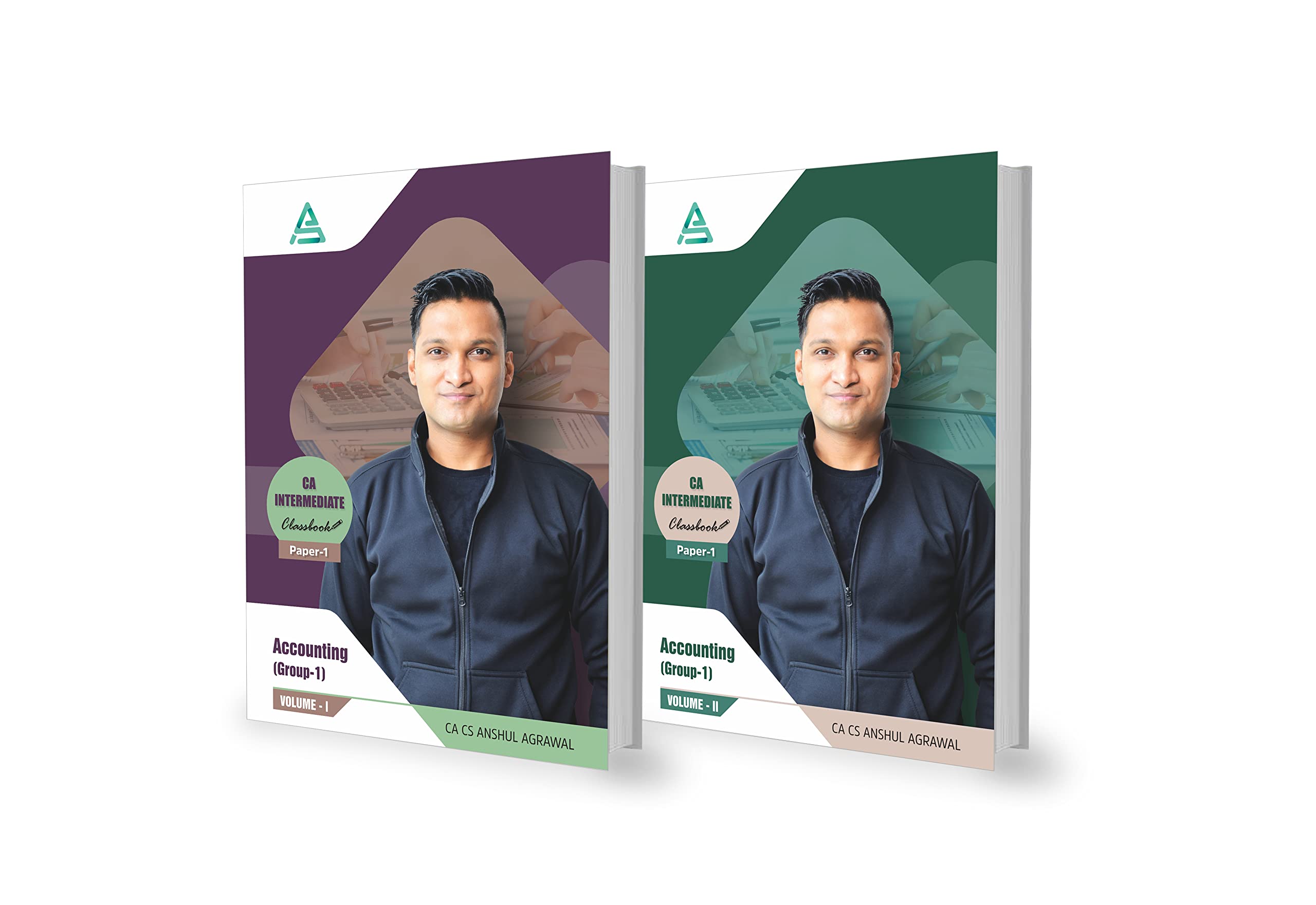CA Intermediate Paper-1 Accounting (Group-1)New Course, Coloured Classbook by CA CS Anshul Agrawal