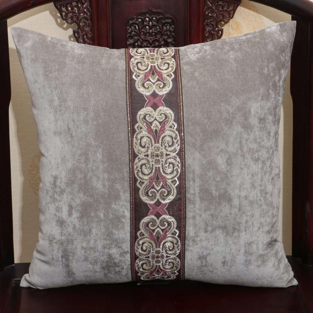 Housses de coussin de flanelle haut de gamme au design câlin européen