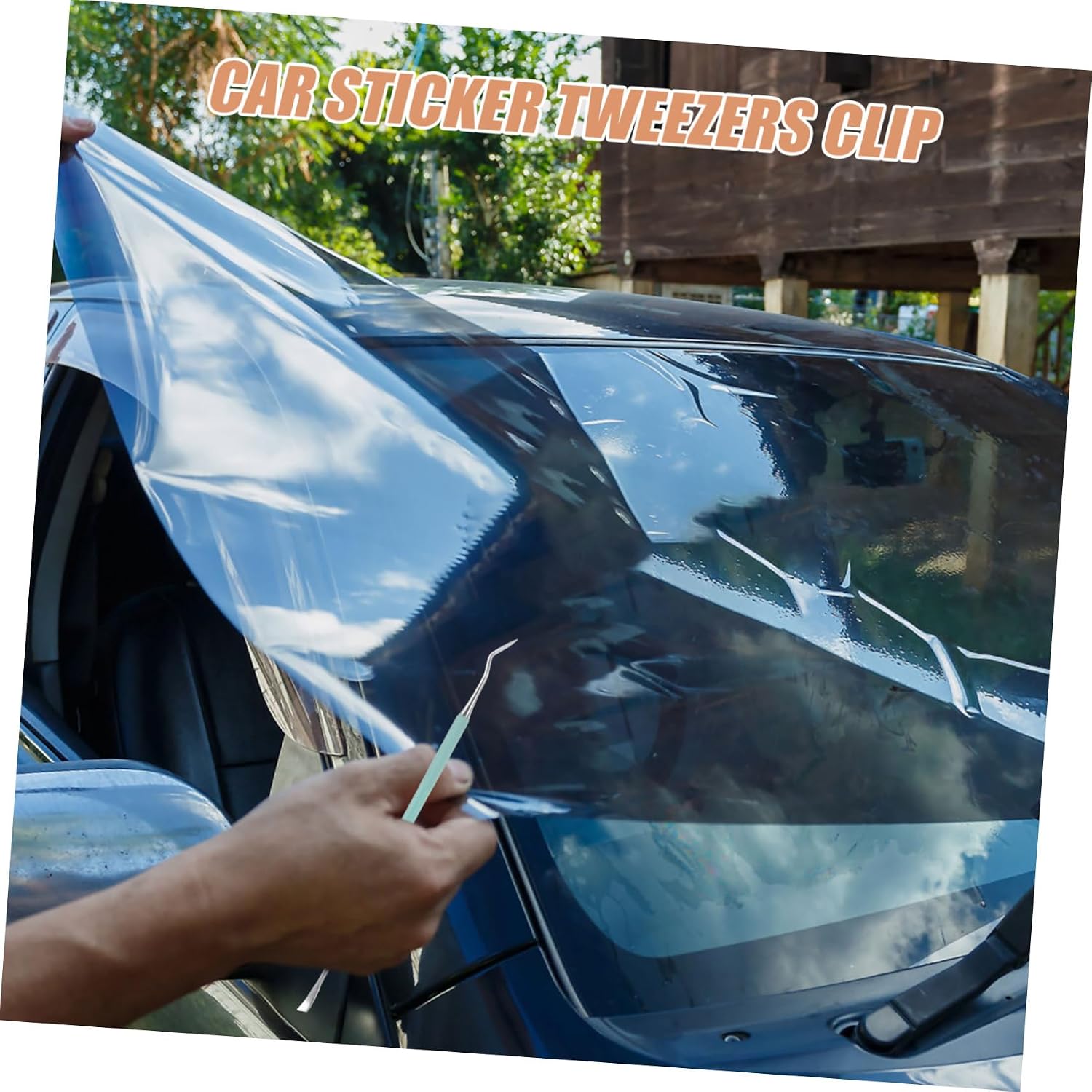 1set Window Tint Tool Kit Automotive Film Removal Tools Hooks Picks for Sticker Application and Removal Essential Tint Kit for Windows