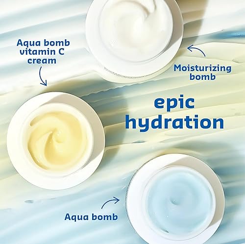 Miniatura 5 de belif Aqua Bomb Crema hidratante facial con vitamina C, infundida con ácido hialurónico, vitamina C y vitamina E, hidratación intensa, para todo