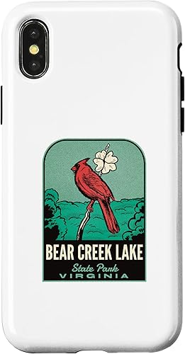 Miniatura 7 de iPhone 12 Pro Max Bear Creek Lake State Park VA Vintage Travel Case