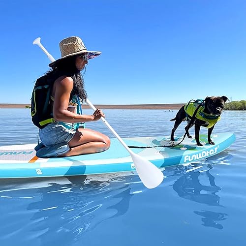 Miniatura 25 de FunWater Stand Up Paddle Board Ultra-Light Inflatable Paddleboard with SUP Accessories for Adults & Youth of All Skill Levels