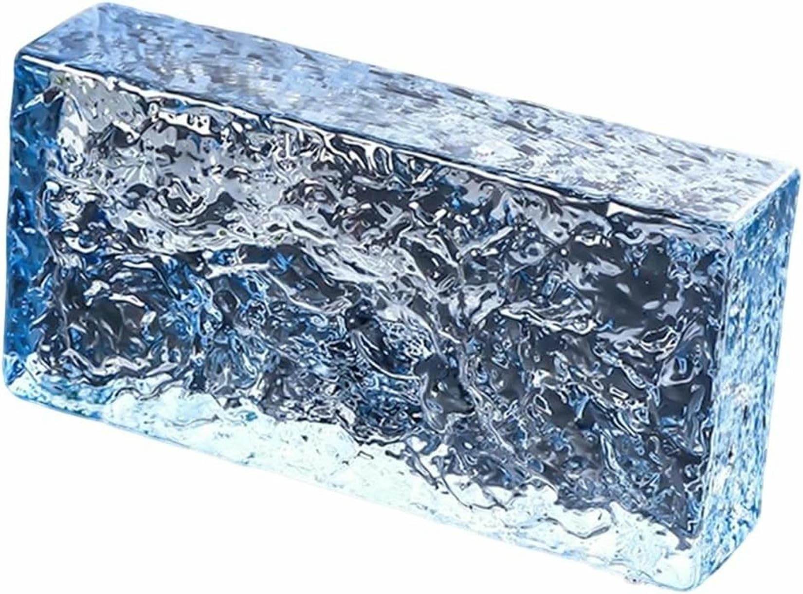 Brique de verre clair massif pour briques de cristal de construction