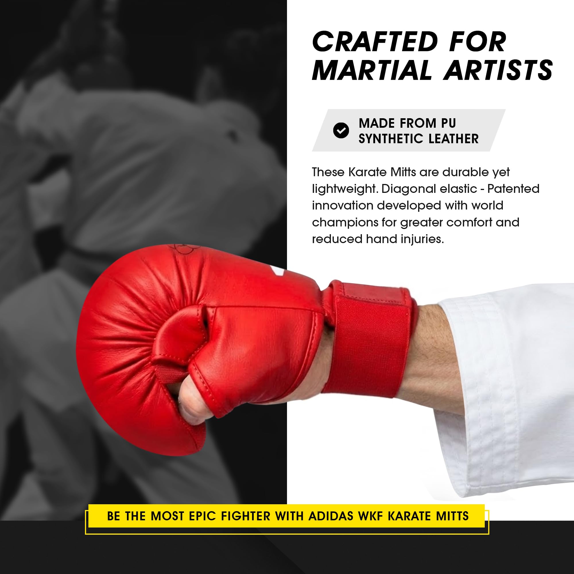 Adidas Mitts with Thumb WKF Karate-Handschuhe mit Daumen