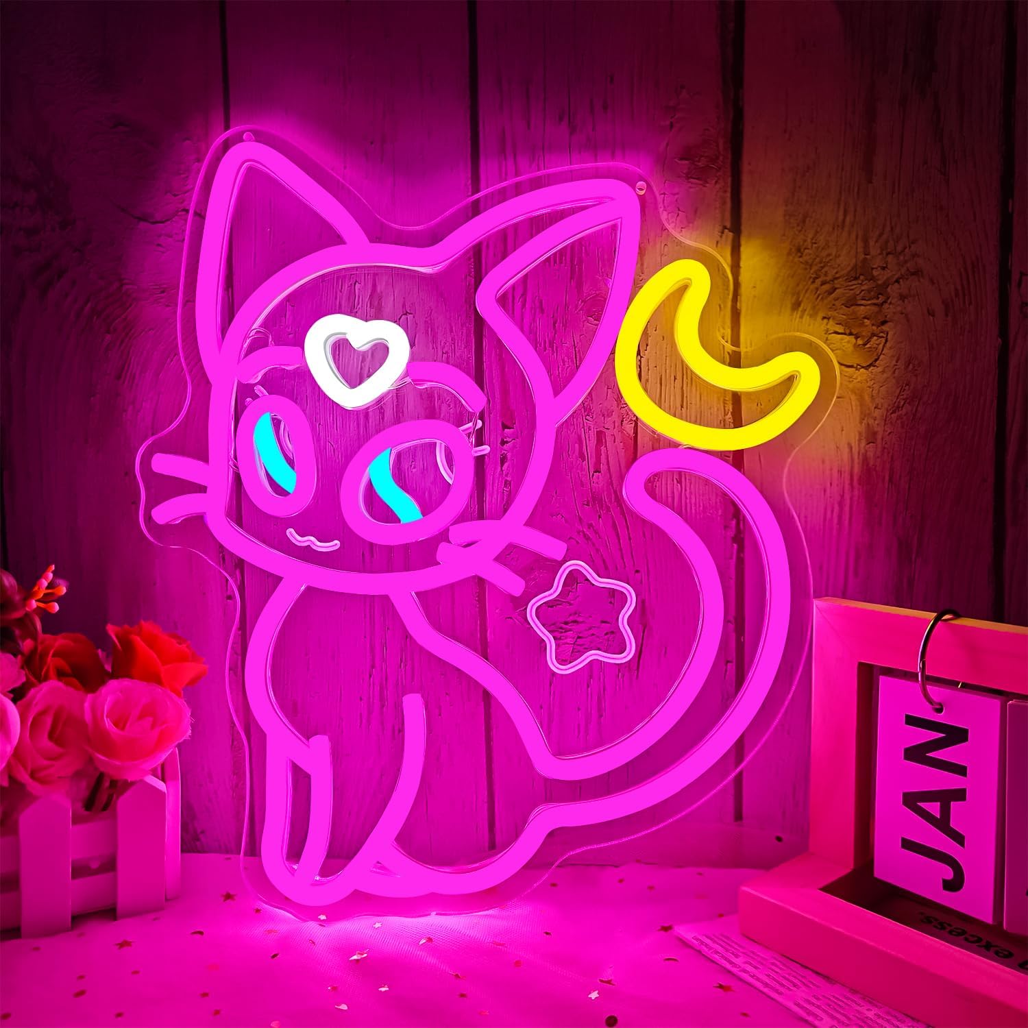 I'M Literally Just A Girl Neon Sign Dimmable Usb Im Just A Girl Led Signs for Bedroom Wall Pink Bow Party Decor Preppy Neon Lights Cute Girly Wall Decor