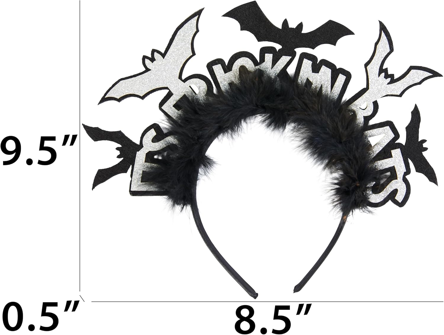 C.R. Gibson Halloween Headband, It's Frickin Bats (PHB-25554)