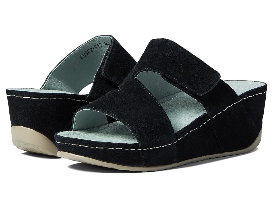 David Tate Laurel (Black Suede) Women's Shoes INTERNATIONAL SHIPPING