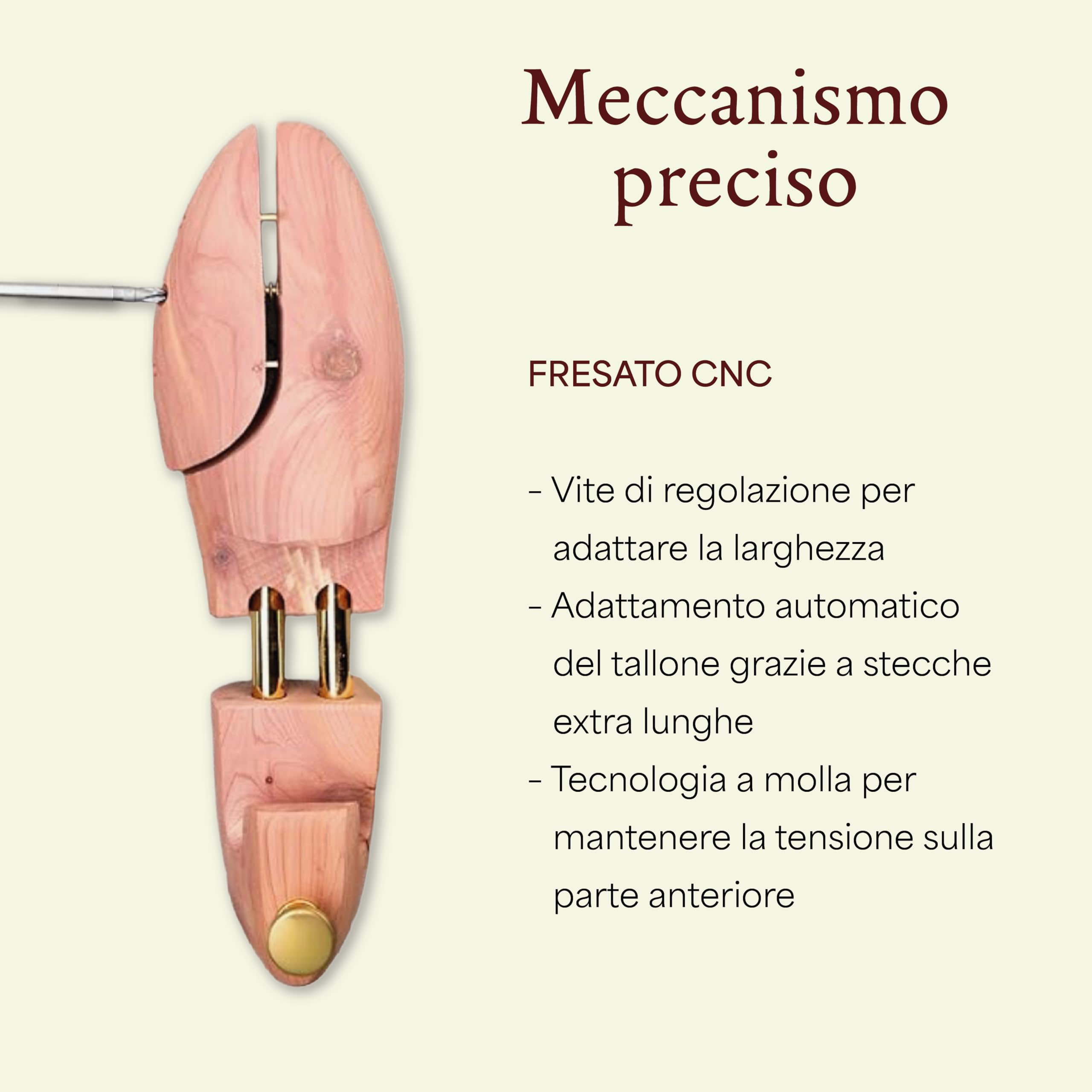 Langer & Messmer Tendiscarpe in legno di cedro per uomo e donna, calzante in legno di cedro incluso, misure 34-50, l'originale 1, 2 o 5 paia