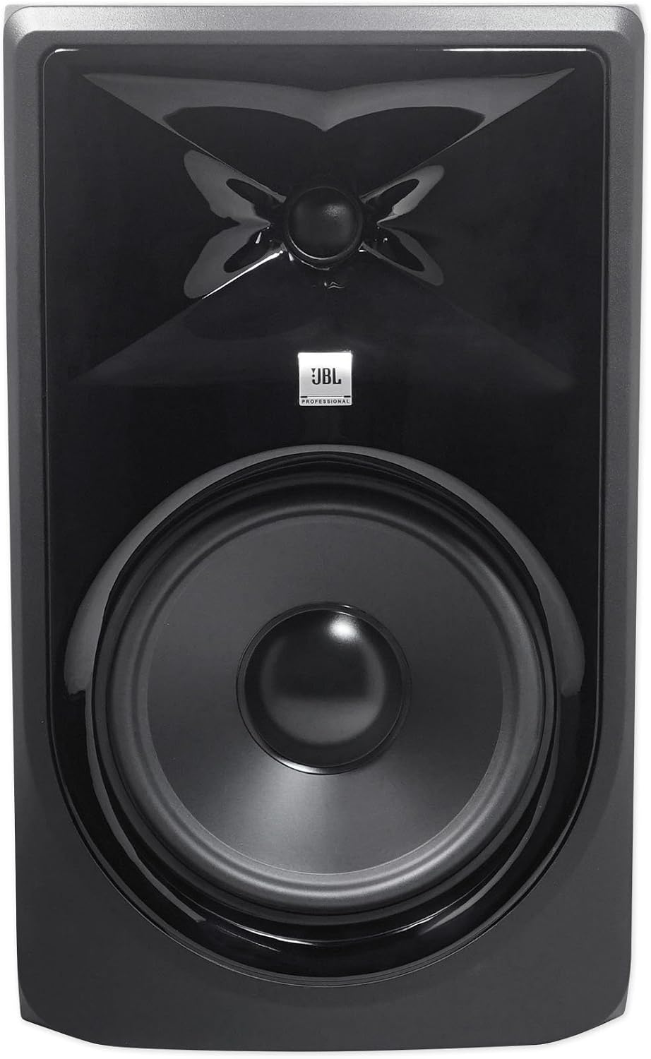JBL Professional 308P MkII 8-Inch, 2-Way, Powered, Active Monitor Speaker for Near Field Music Production, Studio Monitor, Desktop Computer, Hi-Fi Audio. Sold individually, Black