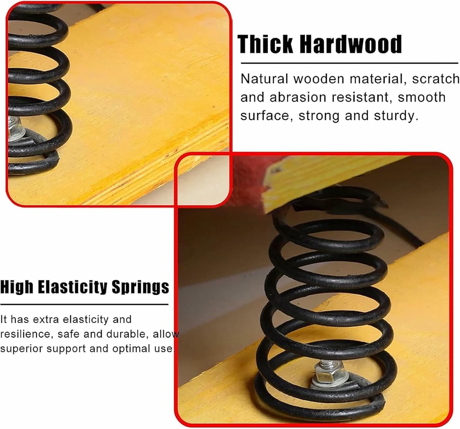 Gymnastics Springboard for Kids and Adults, Heavy Duty Vault Spring Board for Home Use, Junior Gymnastics Training Equipment, Perfect for Mini Trampoline