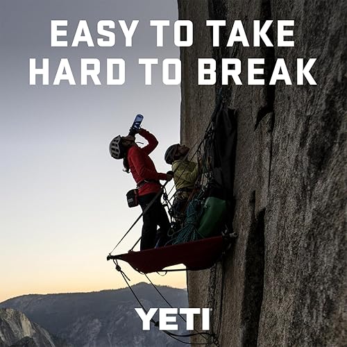 Miniatura 7 de YETI Botella de agua Yonder con tapa Yonder Chug, ligera, a prueba de fugas y sin BPA