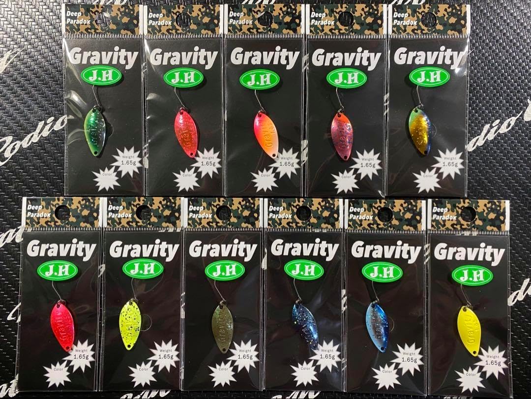 DeepParadoxディープパラドックスGravity1.65g オリカラ入り Deep Paradox Gravity 1.65g オリカラ 11色セット ディープパラドクス