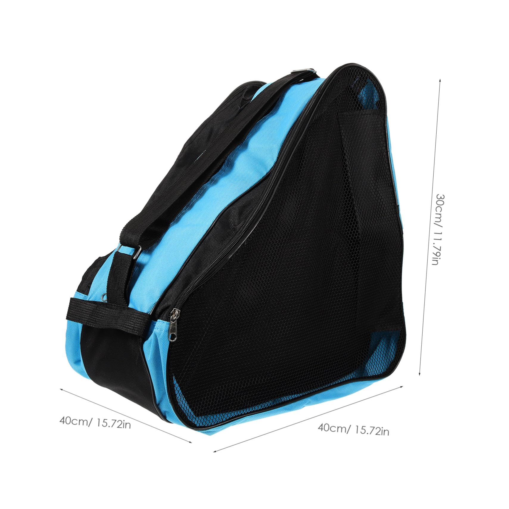 MUELODSIC 1pc Thickened Ice Skates Storage Bag Practical Handbag for Roller Inline Skates Stylish for Outdoor Use Convenient Design Suitable for Skating Sports