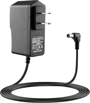 6V AC Power Adapter for Sensor Trash Cans, Compatible with iTouchless Automatic Sensor Trash Cans 2.5 to 23 Gallon, 6.6ft Long Power Cord Supply with a Secure Velcro Attachment