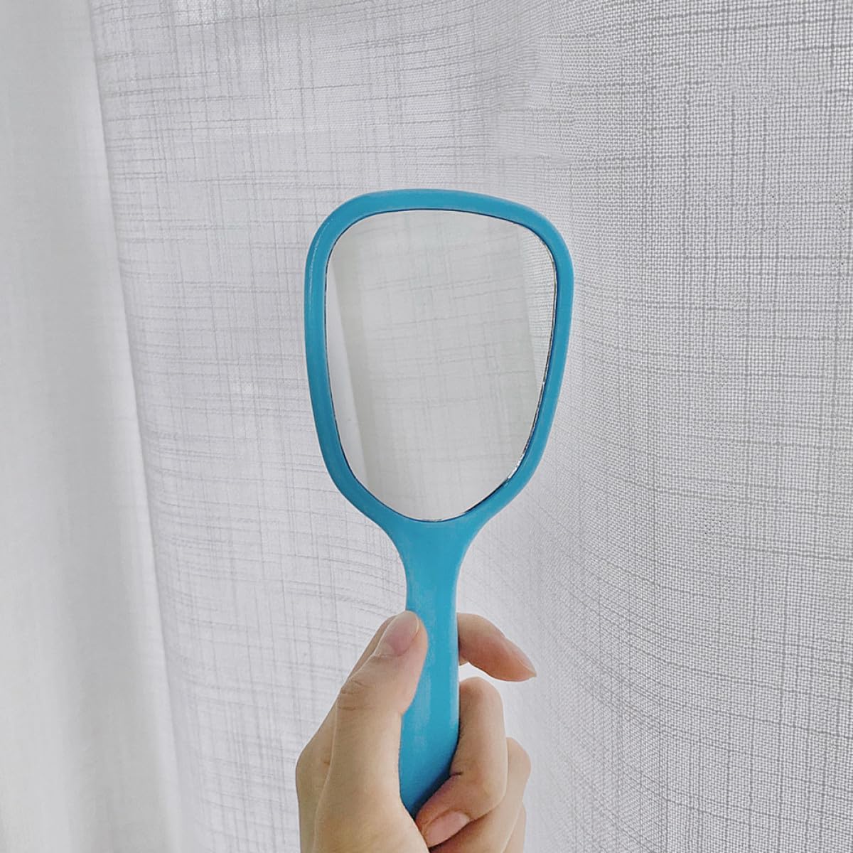 6Pcs Handheld Makeup Mirror Portable Glass Beauty Tool for Women image 4