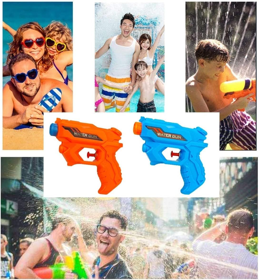 4-piece Water Gun for Children Long Range, Interactive Pet Toy, Perfect for Sports Pools, Beaches and Outdoor Water Battles - Image 4