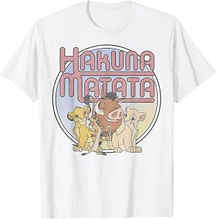 Lion King Retro Hakuna Matata Simba And Friends T-Shirt